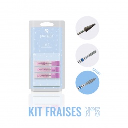 kit fraises 5 purple fraise nail shop