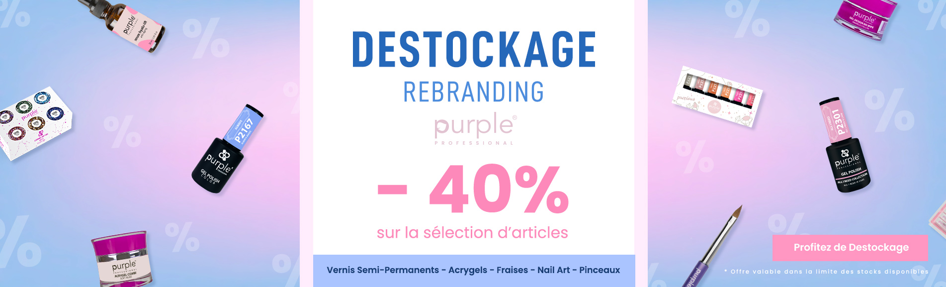 Slide destockage
