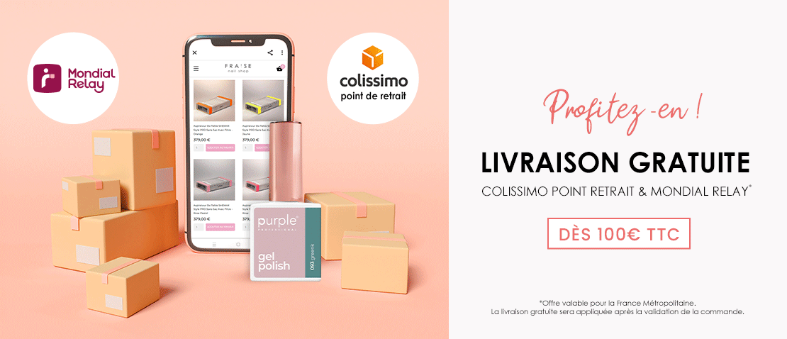 banniere livraison gratuite colissimo hp